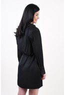 Dress Vila Senia New Short Wrap Black